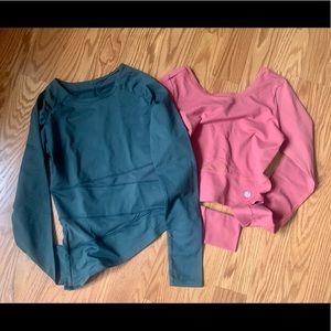 Bundle Of Two Activewear Long Sleeve Top